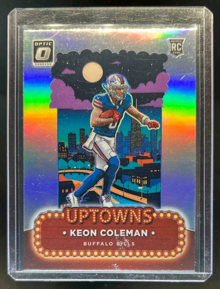 2024 Donruss Optic Keon Coleman Uptowns RC Rookie SSP #15 Bills