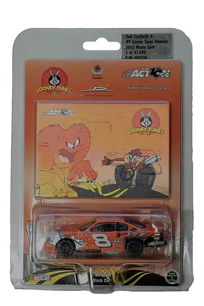 ACTION ELITE # 8 Dale Earnhardt Jr. Looney Tunes Rematch 2002 Monte