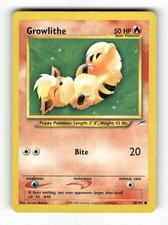 Growlithe - 68/105 - Neo Destiny - Pokemon - Common - LP