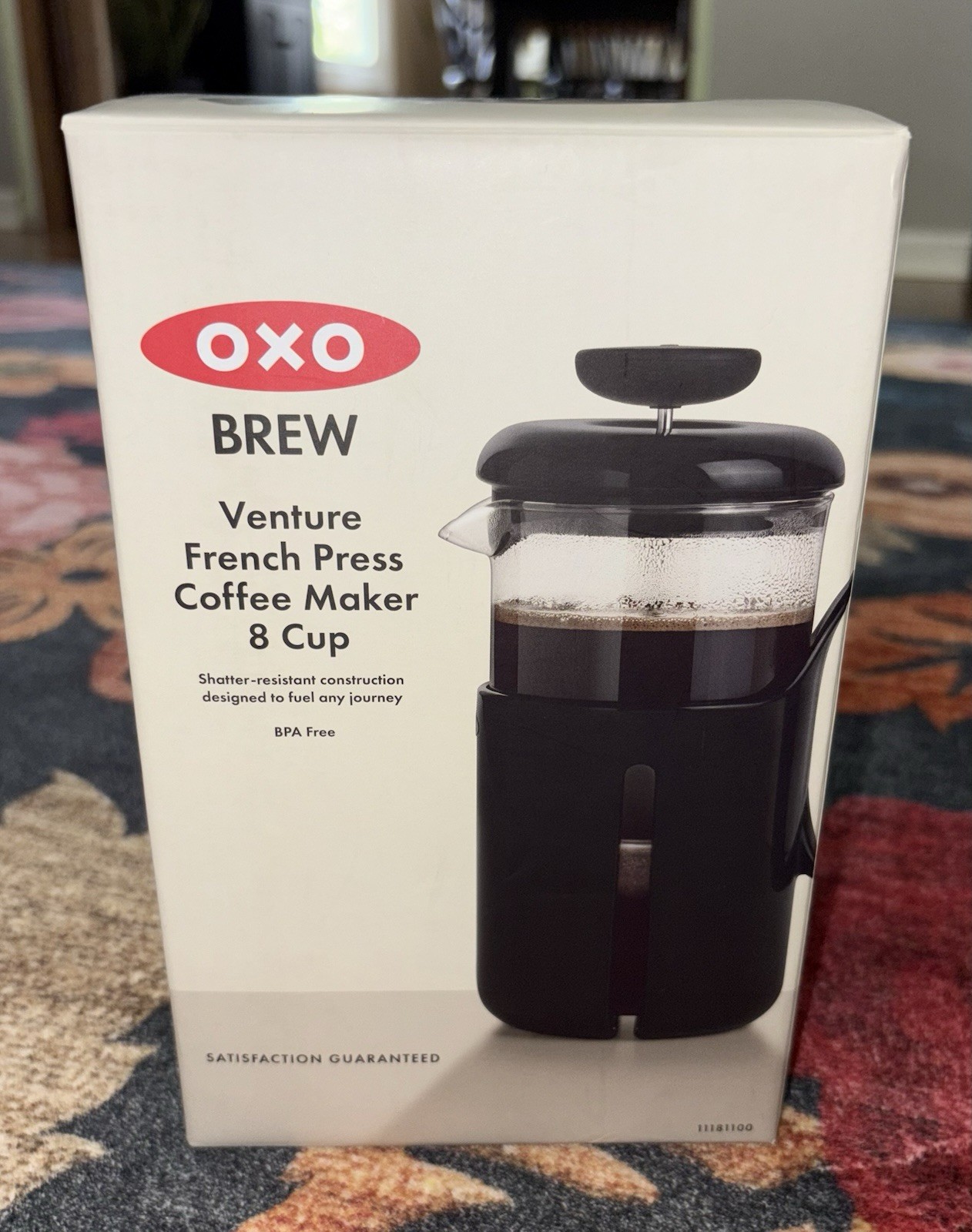 &ndash; 8 Cup, Black