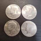 1976 Kennedy Half Dollar Bicentennial 50C US Coin Lot of 8 Uncertified Ungraded