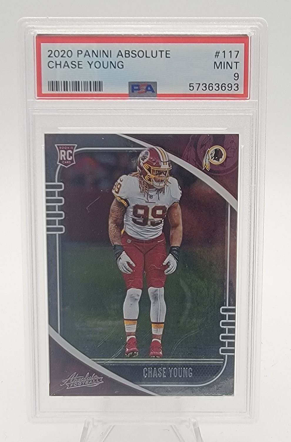 Chase Young Panini Absolute #117 Base