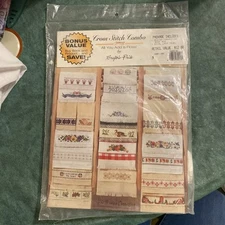 Crafter’s Pride Cross Stitch Combo With Book And Aida Towel