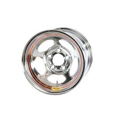 Bassett 58A52WC 15X8 Inertia 5x5 2 In BS Wissota Chrome Wheel