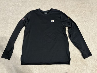 Men's Nike Large Pittsburgh Steelers Waffle Fleece Pullover