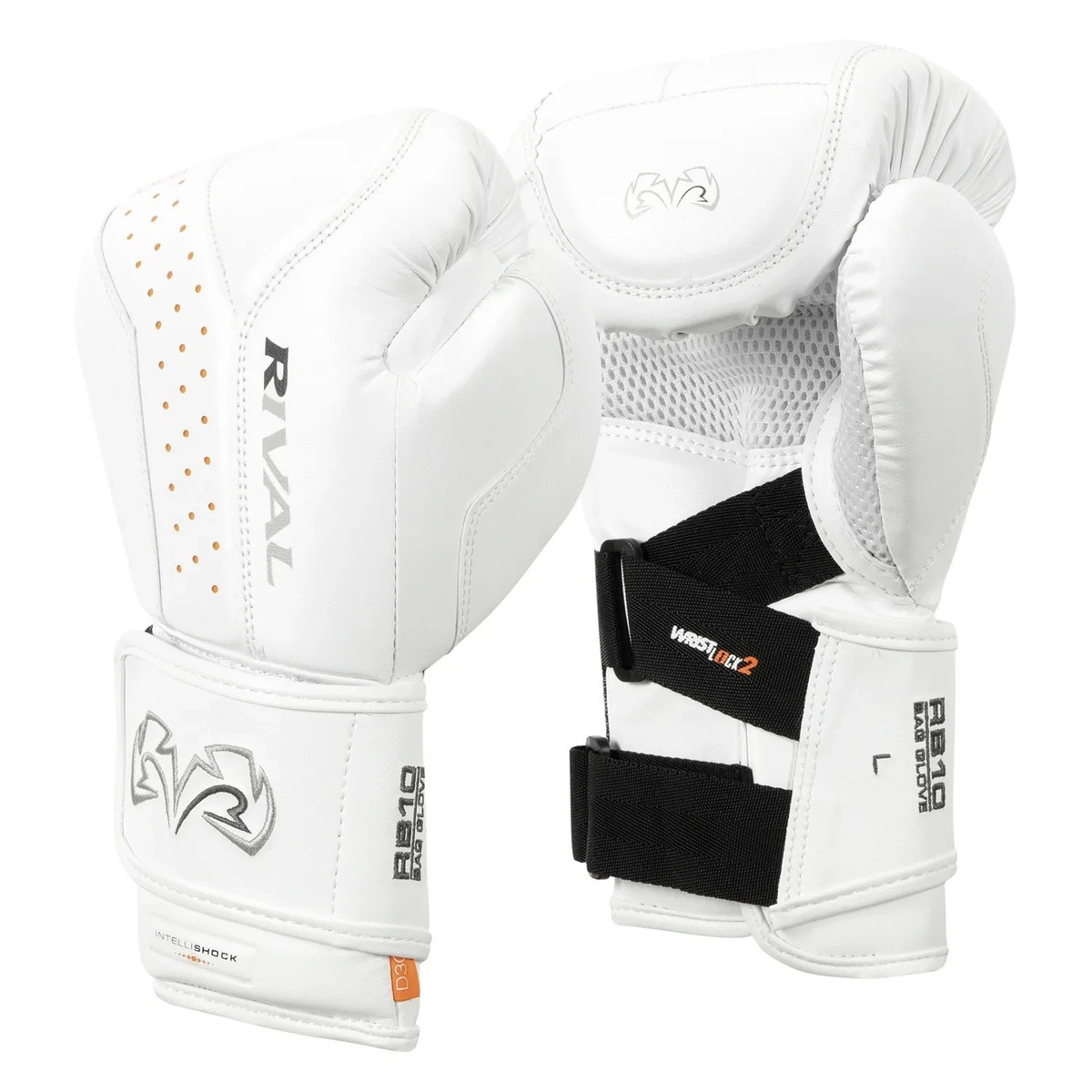 RIVAL INTELLISHOCK D3O RB10ボクシンググローブ L RIVAL Boxing RB10 Intelli-Shock D30 Bag Gloves - Hook & Loop