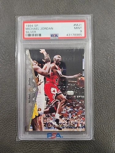 1994 SP SILVER #MJ1 MICHAEL JORDAN CARD PSA 9