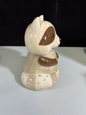 レア⭐️レトロ⭐️フロッキーアニマルフィギュアまとめ15体　♯centrex Earthenware Ceramic Anthropomorphic Animal Raccoon Cookie Jar