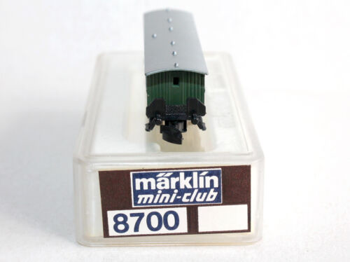 MARKLIN MINI CLUB Z 8700 WAGON COMPARTIMENT VOITURE VOYAGEUR TOURISME 2e Cl NEUF - Photo 3/7