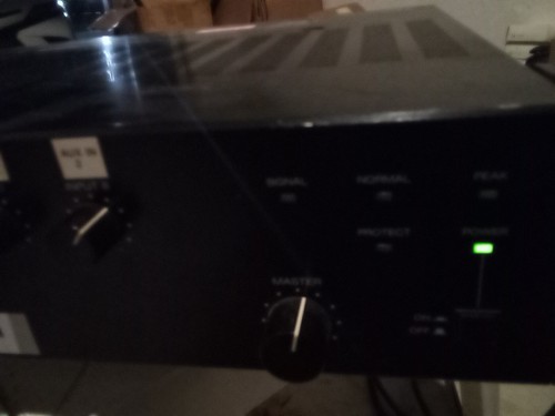 TOA ELECTRONICS A-912MK2 UL 8-CHANNEL MODULAR MIXER & POWER AMPLIFIER BB-21 - Picture 2 of 5