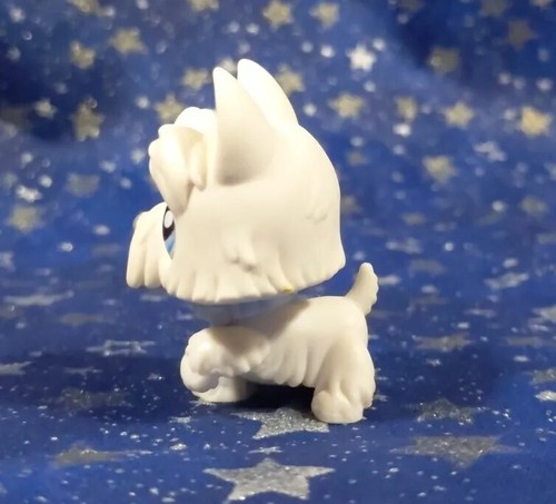 Littlest Pet Shop White Scottie Dog LPS - Picture 5 of 14