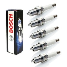 5x Ford Focus MK2 2.5 ST Genuine Bosch Double Platinum Spark Plugs
