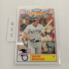 1987 Topps Glossy All-Stars #15 Wade Boggs Red Sox