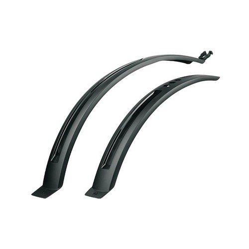 Guardabarros SKS Germany Hightrek 2.0 - 700C - 50 mm - negro - juego 11618