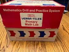 Versa-Tiles 4750 Primary Math Lab Mathematics Drill and Practice System VT4725-0