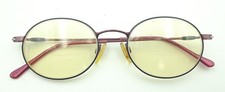 Vintage Tura 760 NAV Purple Blue Metal Oval Sunglasses FRAMES ONLY