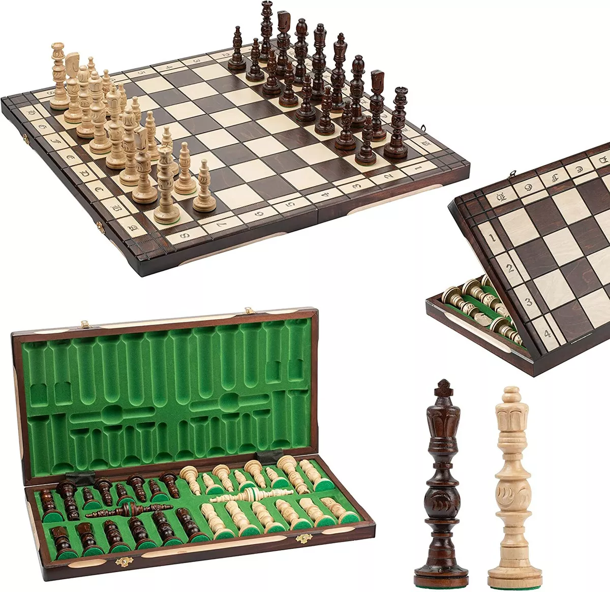 Square Off Chess Board - GRAND KINGDOM Chess Set – Chess House