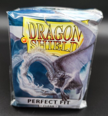100  Dragon Shield Perfect Fit Clear Sleeves Hüllen