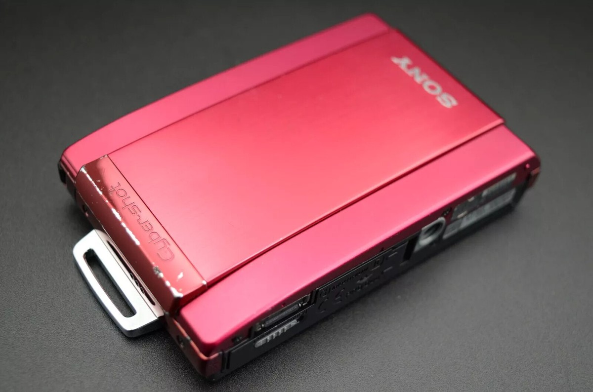 美品【動作品】SONY ソニー Cyber-Shot DSC-T300 レッド 中古】 【並品】 ソニー Cyber-Shot DSC-T300 レッド : カメラの