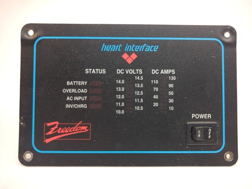 Xantrex 32-4151-12 Heart Interface Freedom Battery Charger Remote Control Panel - 第 1/3 張圖片