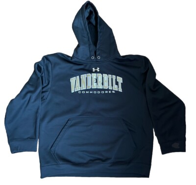 Vanderbilt Commodores Under Armour Black Adult XL Loose Embroidered Sweatshirt