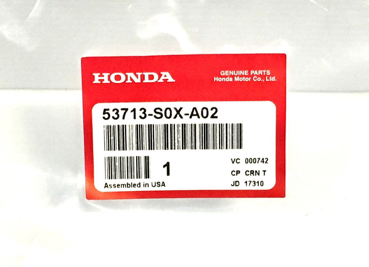 Genuine OEM Honda 53713-S0X-A02 Power Steering Pressure Hose 1999