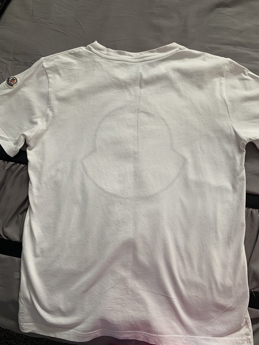 MONCLER♡MONCLER Tシャツ♡ホワイト♡12Y Moncler T-shirt In White | ModeSens