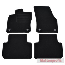 Mattenprofis Velours Fußmatten 4-teilig für VW Golf Sportsvan ab Bj.03/2014 - 