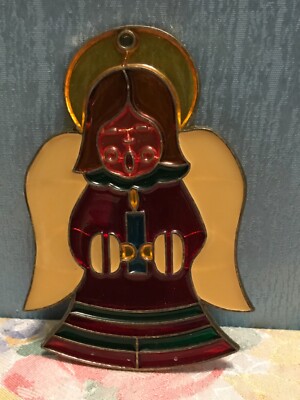 San Pacific Singing Angel Sun Catcher 5.75 
