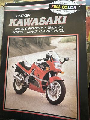 Kawasaki ZX 500/600 Ninja 85-87 Manual | eBay
