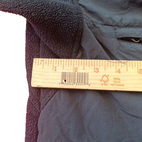 North Face schwarze belüftete Jacke Herren Large, durchgehender Reißverschluss - Bild 14 von 18