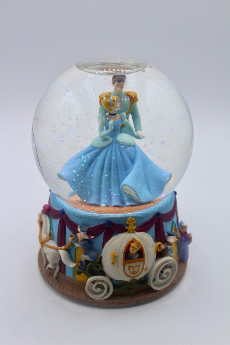Vintage Enesco Musical Disney's Cinderella Snow-Globe