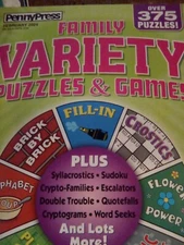 Family Variety Puzzles & Games