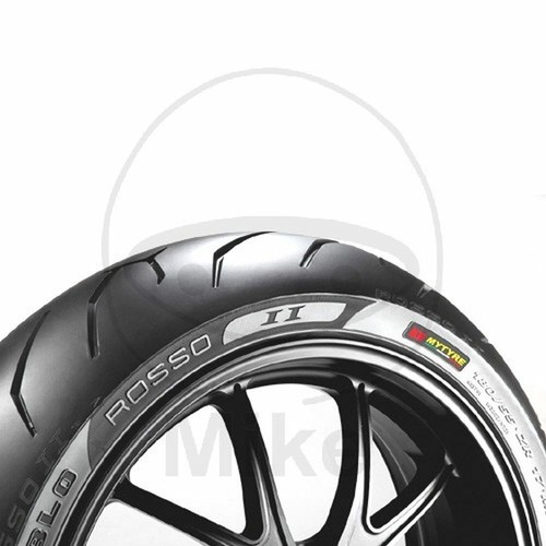 180/55ZR17 (73W) PIRELLI DIABLO ROSSO 2 PER HONDA 600 CBR RR 2003-2012 - Afbeelding 1 van 8