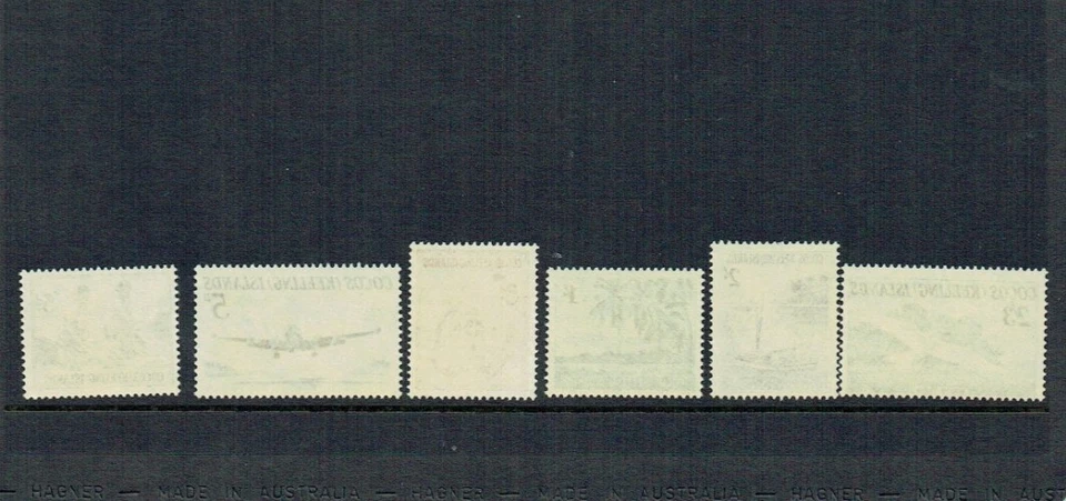 Cocos Keeling Islands 1963 conjunto de 6 MNH. VER ESCANEOS Foto 2 de 2