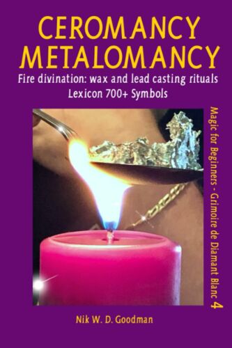 Ceromancy - Metalomancy - Molybdomancy and Candle Wax Fire Divination - Afbeelding 1 van 6