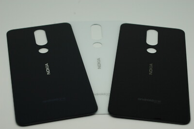 Für Nokia 5.1 Plus / 6.1 Plus - Akkudeckel/Backcover - Weiß,Schwarz,Blau *DE*