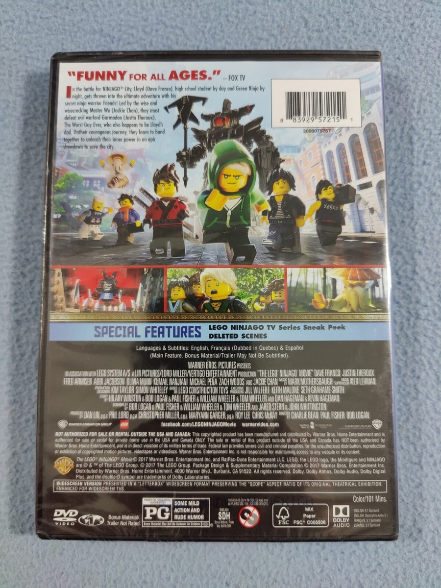 グリピ! レコ発LIVE 2007 [DVD] 6g7v4d0 NEW SEALED NINJAGO THE LEGO MOVIE DVD DAVE FRANCO JACKIE CHAN