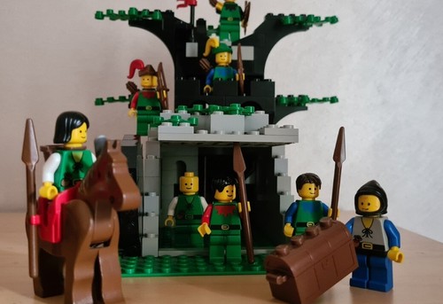 LEGO 6066 Robin Hood Geheimversteck Camouflaged Outpost Minifig Rare, Forest - Bild 4 von 12