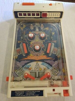 Flipper De Table Tomy – Jeu électronique Vintage – Pièce De Collection Originale