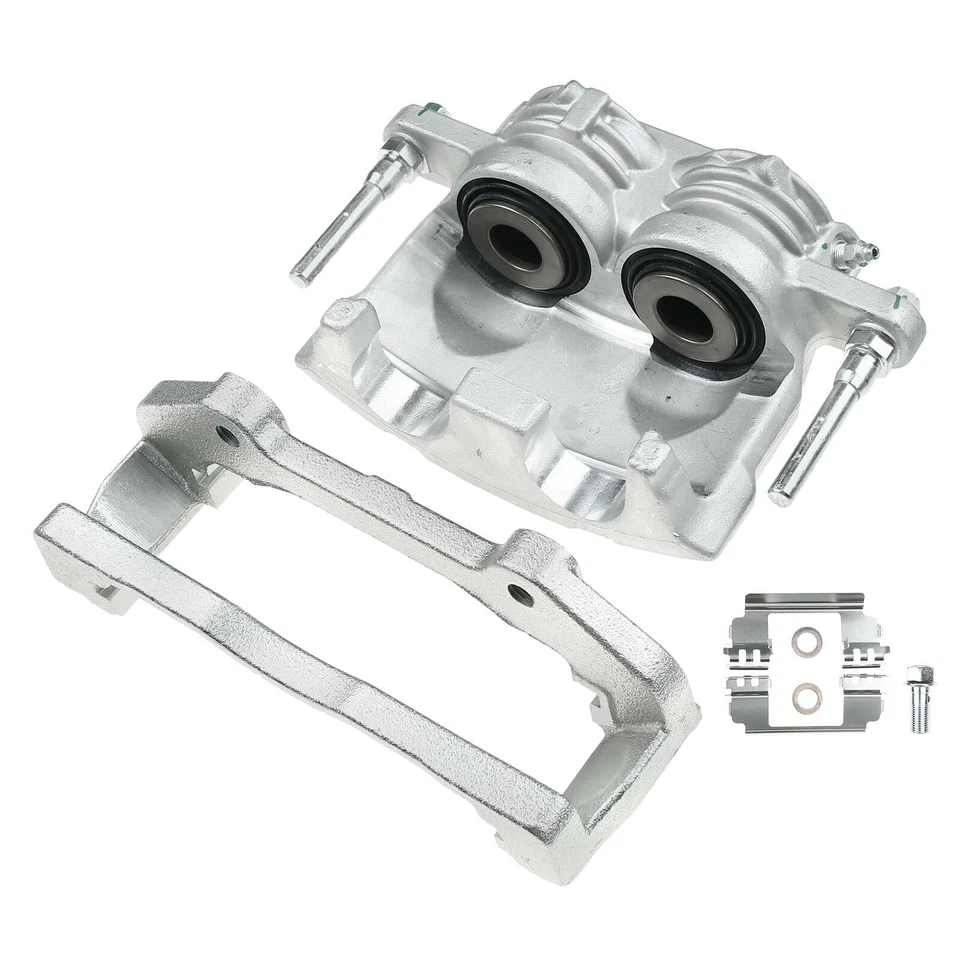 Par de pinzas de freno delanteras con soporte para Cadillac STS CTS 2005 2006 2007 2008 Foto 3 de 4