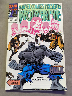 Marvel Comics Presents #59, Wolverine, 1990.