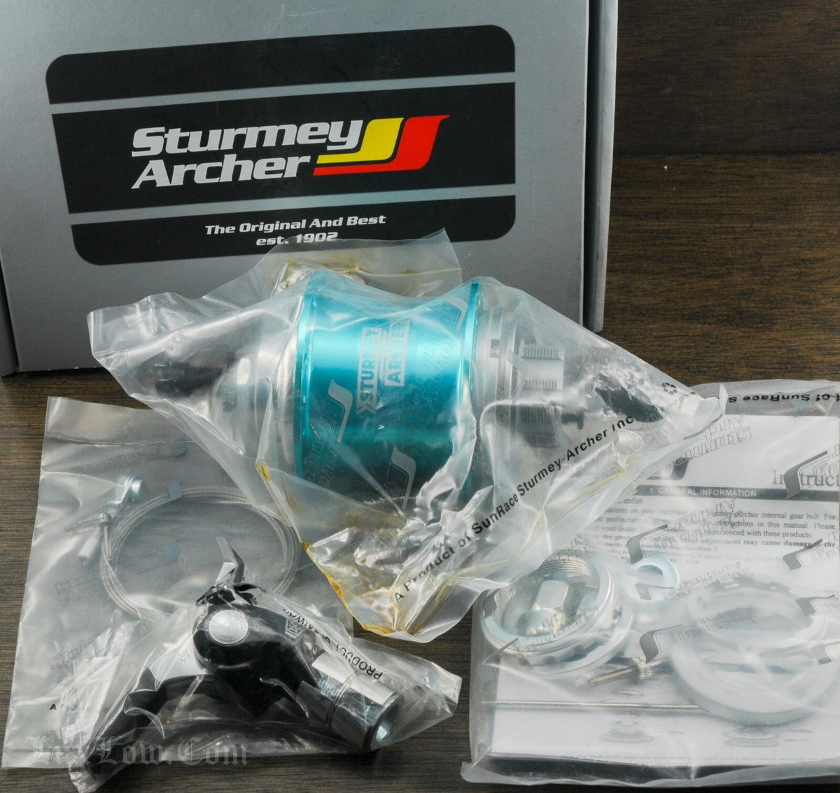 NOS Sturmey-Archer S3X 3 Speed Fixed Gear HUB 36h Track Bicycle