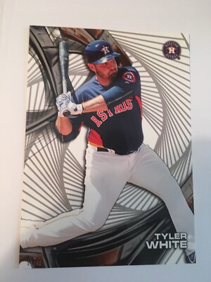 2016 Topps High Tek Jumbo 5x7 Tyler White Astros RC HTTYW # d /49