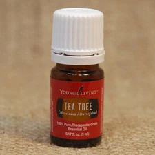 Young Living TEA TREE 5 mL Essential Oil NEW Unopened FREE SHIP in 24 hrs