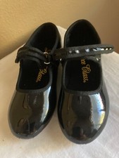 Black Patent Tap Shoes, Mary Janes size Child's 11