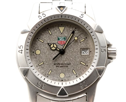 [EXCELLENT+5] TAG Heuer 1500 WD1211-K-20 Gray DIal 200M Men's Quartz Watch JAPAN