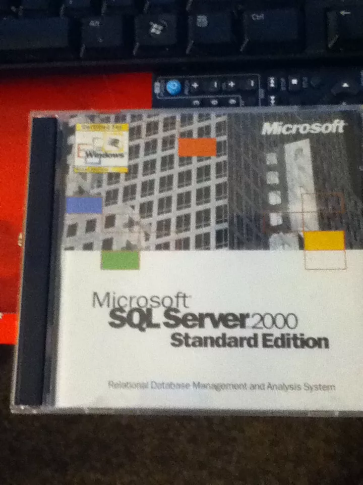 microsoft sql server 2000 Std cd | eBay