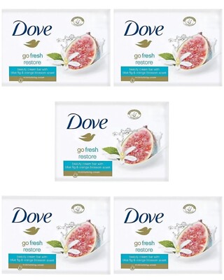 DOVE Go Fresh Restore Beauty Cream Bar Twin Bar 90g (insgesamt 10 Riegel )