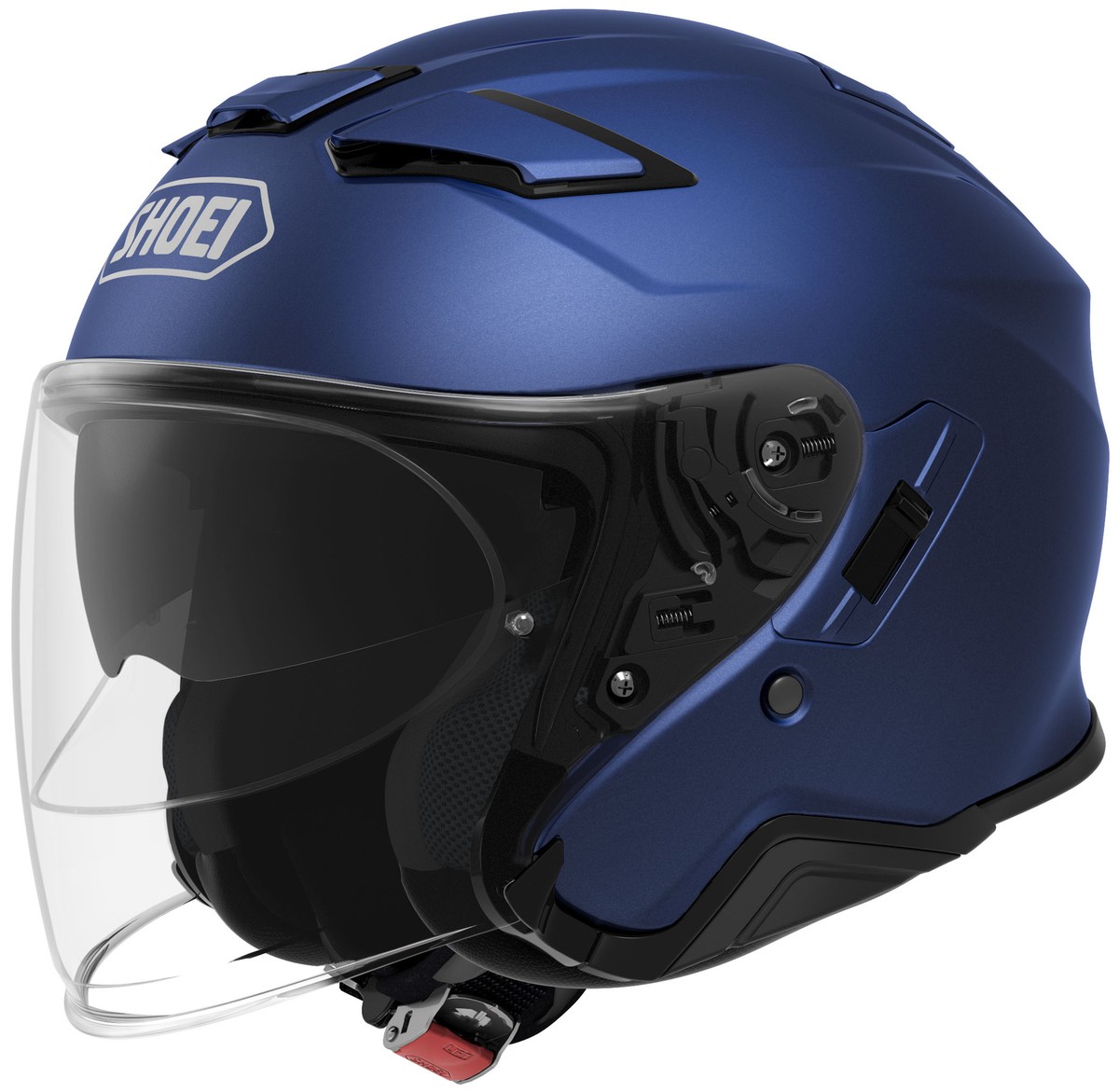 Shoei J-Cruise II Solid Color Helmet MED Blue Metallic 0132